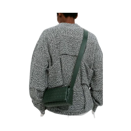 Intrecciato Mini Bag With Flap