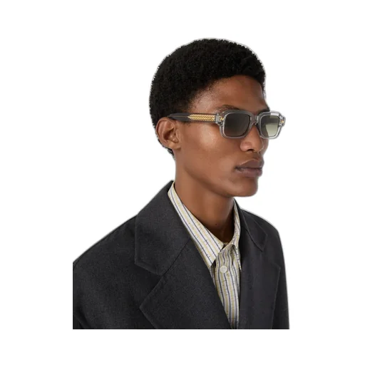 Intrecciato Rectangular Sunglasses