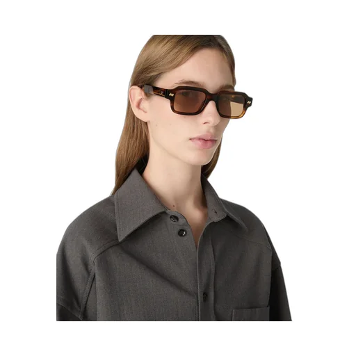 Intrecciato Rectangular Sunglasses