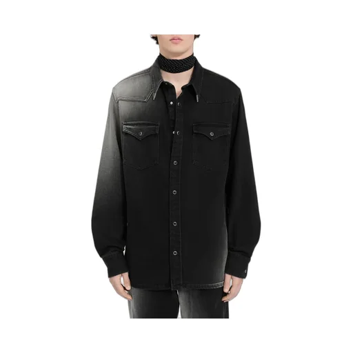 Black Denim Shirt