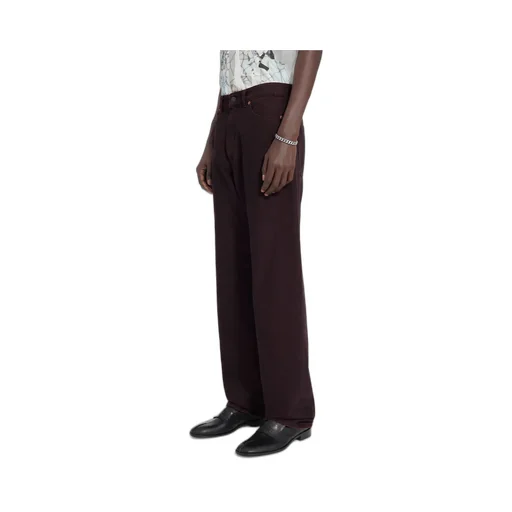 Burgundy Jeans