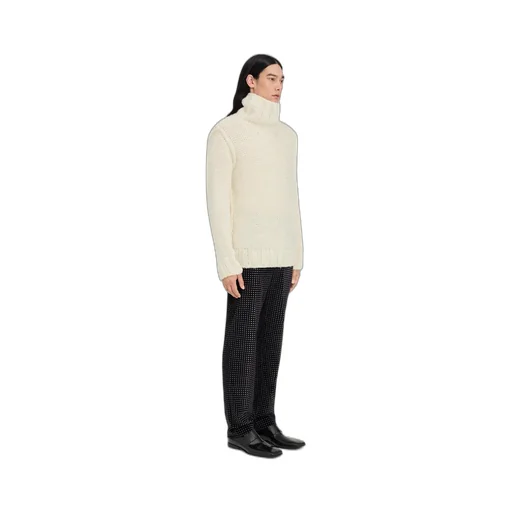 Chunky Wool Turtleneck Jumper