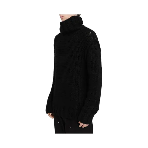 Chunky Wool Turtleneck Jumper