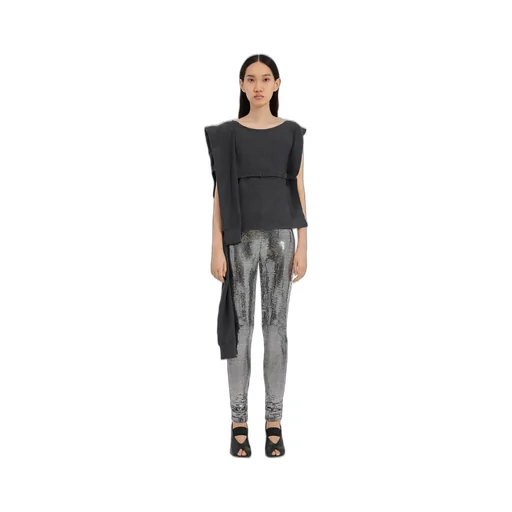 Convertible Sideways Knit Top
