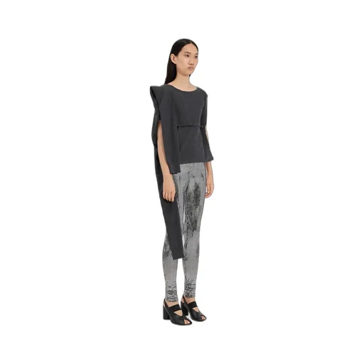 Convertible Sideways Knit Top