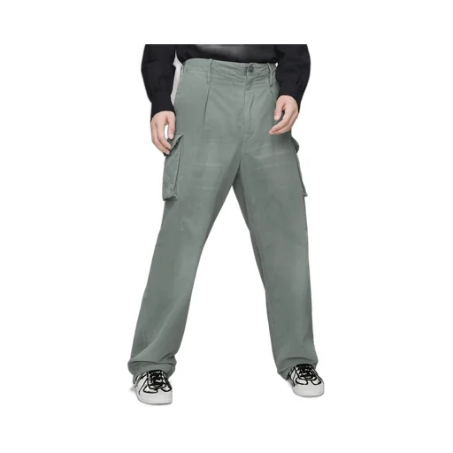 Cotton-Blend Cargo Trousers