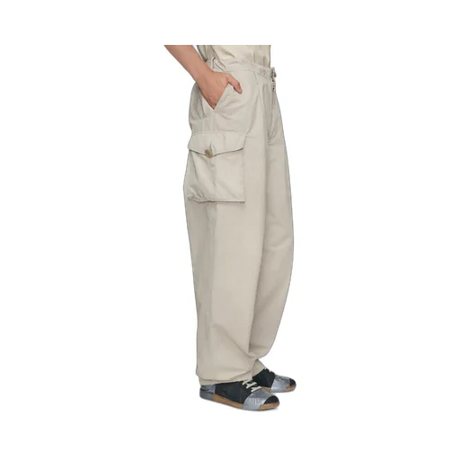 Cotton-Blend Cargo Trousers