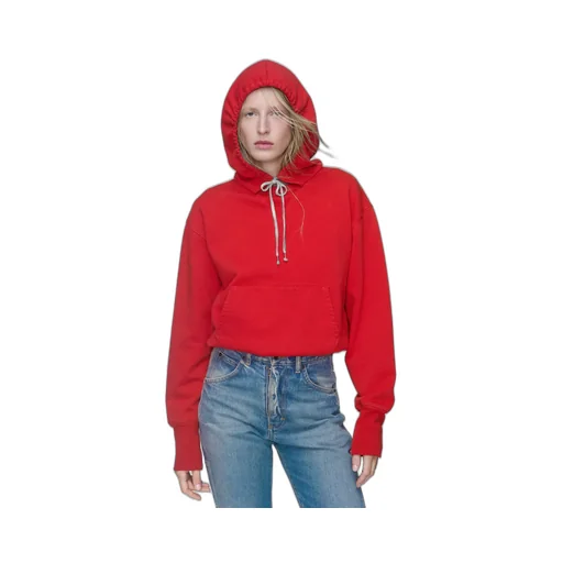 Cotton Hooded Sweatshirt