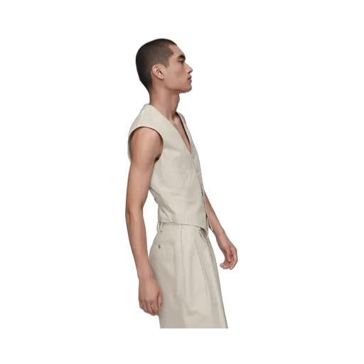 Cotton Silk Gilet