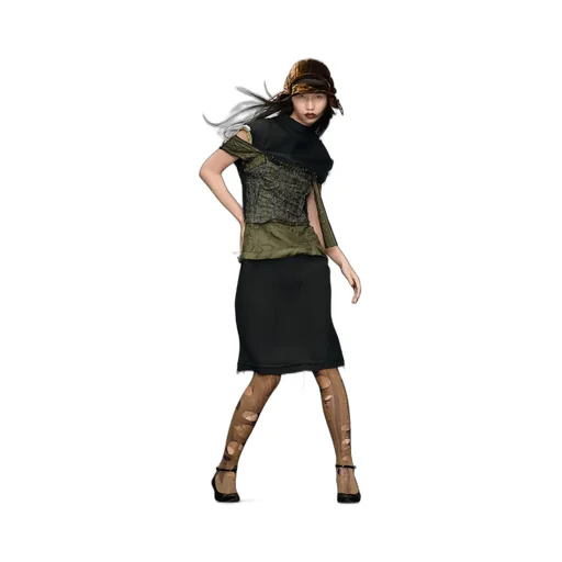 DÉCortiqué Layer Dress