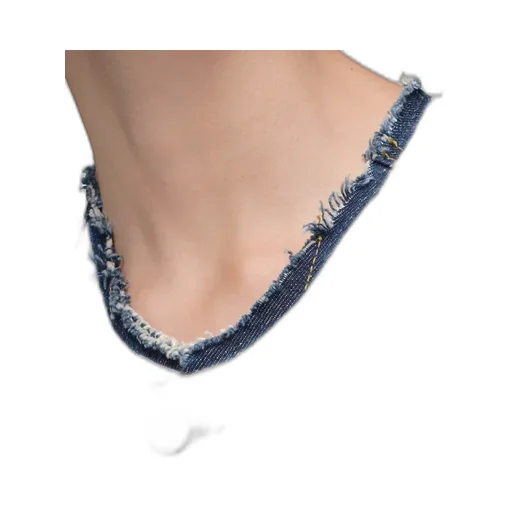 Cropped Collarless Denim Jacket