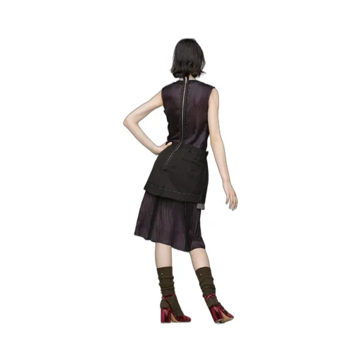 Decortiqué Midi Dress