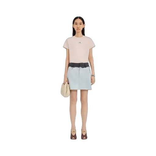Denim Mini Skirt