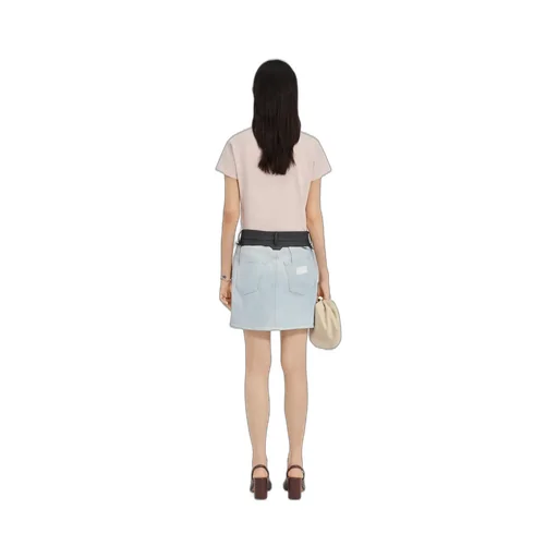 Denim Mini Skirt
