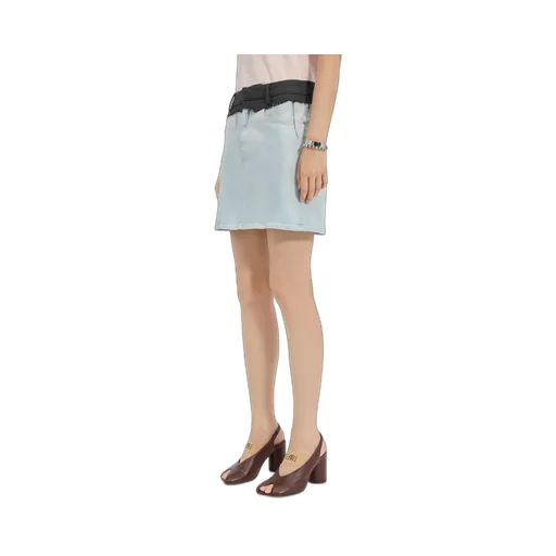 Denim Mini Skirt