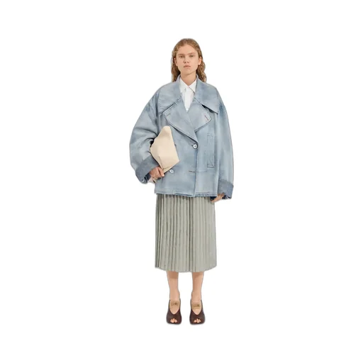 Denim Peacoat