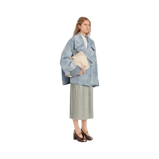 Denim Peacoat