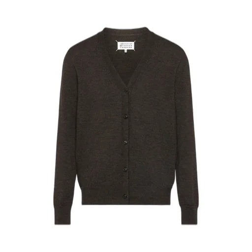 Elbow Patch Wool Cardigan