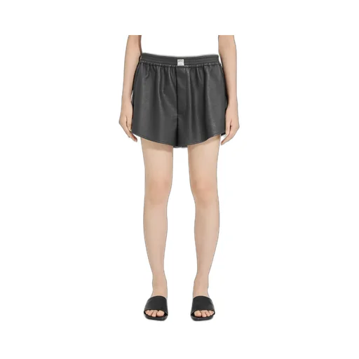 Faux Leather Shorts