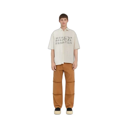 Asymmetric Poplin Shirt