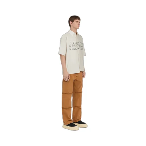 Asymmetric Poplin Shirt
