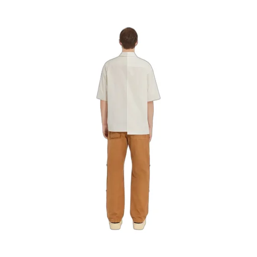 Asymmetric Poplin Shirt