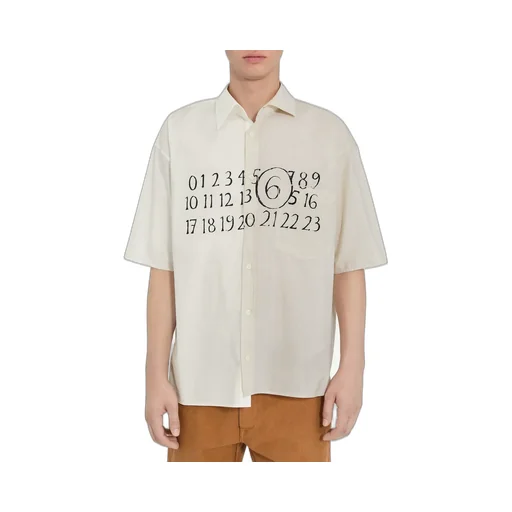 Asymmetric Poplin Shirt