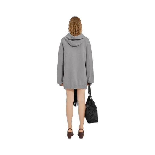 Hooded Sweatshirt With Gloves