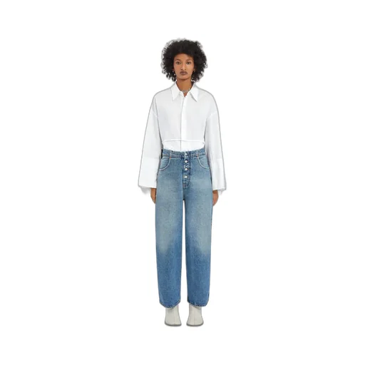 Light Blue Denim Trousers