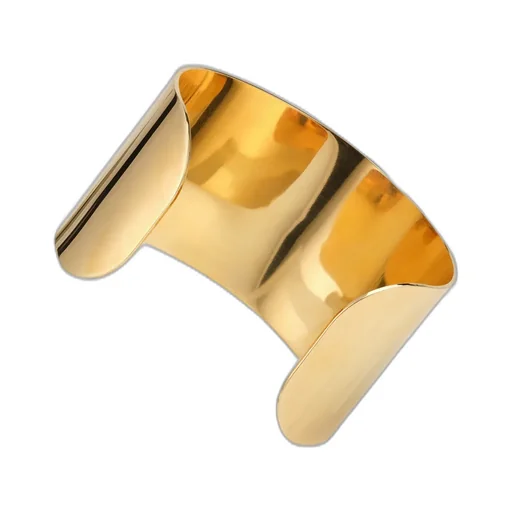 Logo Wide Cuff Bracelet
