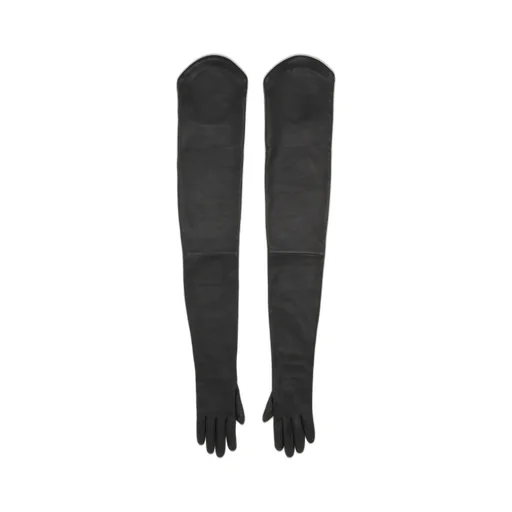 Long Leather Gloves
