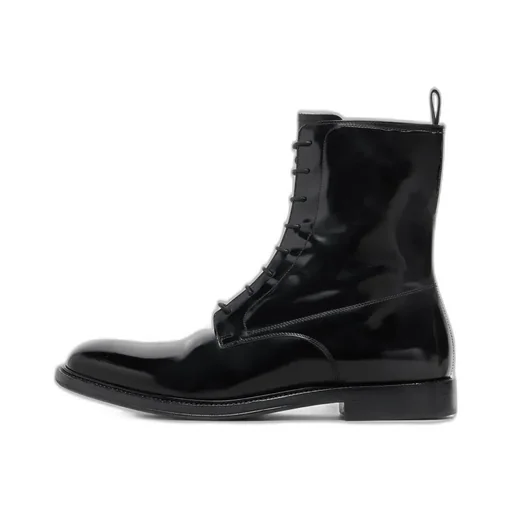 Loved To Death Lace-Up Boots