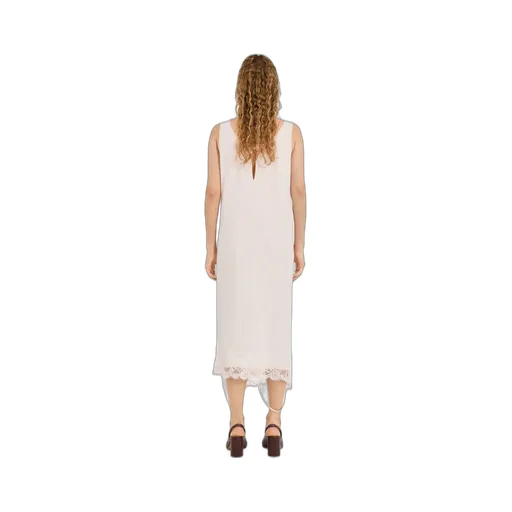 Mirrored Lace Slip Dress