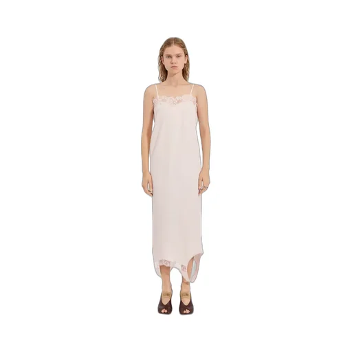 Mirrored Lace Slip Dress