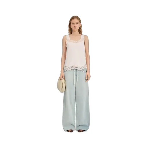 Mirrored Lace Slip Top