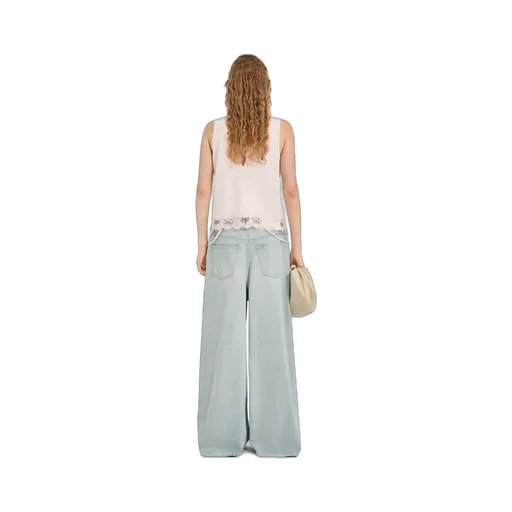 Mirrored Lace Slip Top