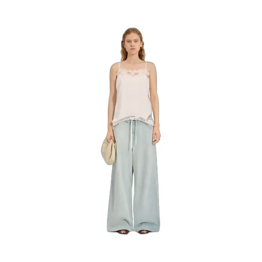 Mirrored Lace Slip Top
