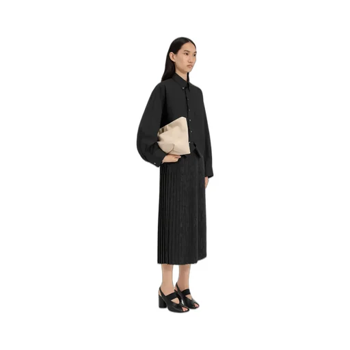 Mirrored Cotton Poplin Shirt