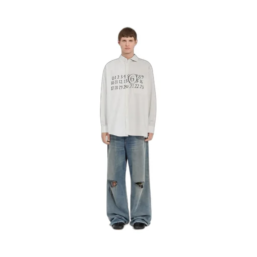 Numeric Asymmetric Shirt