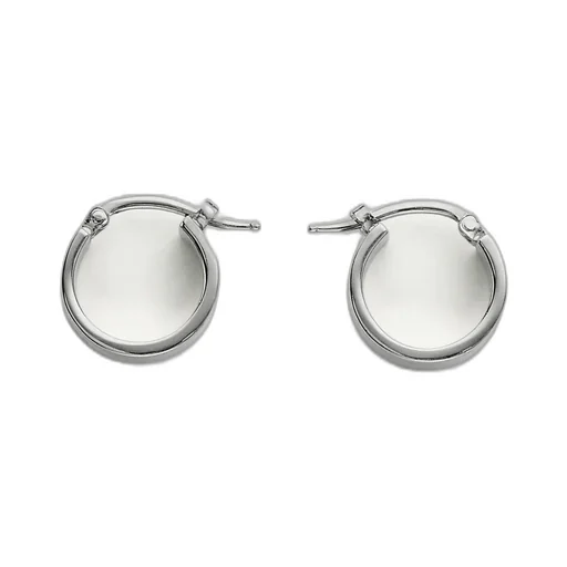 Numeric Hoop Earrings