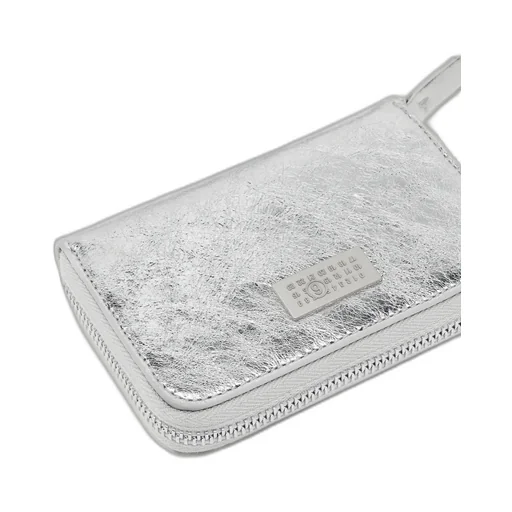 Numeric Leather Zip Wallet