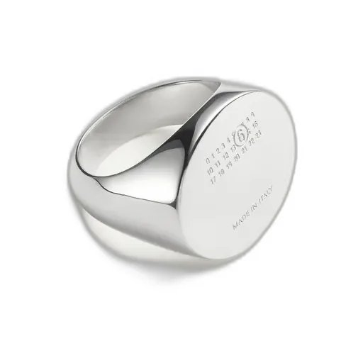 Numeric Oval Ring
