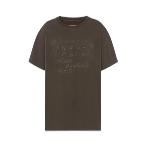 Numerical Cotton T-Shirt