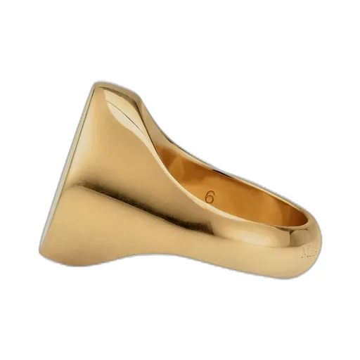 Oval Chevaliere Ring