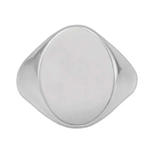 Oval Chevaliere Ring
