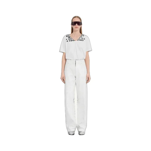 Painted Tailored Trousers