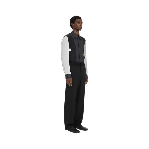 Replaced Waist Wool Trousers