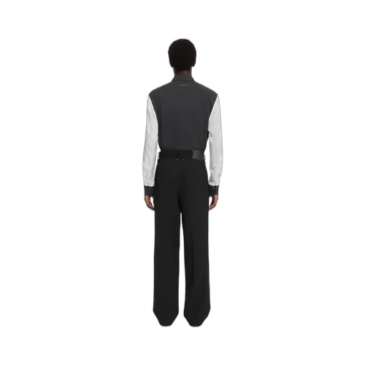 Replaced Waist Wool Trousers