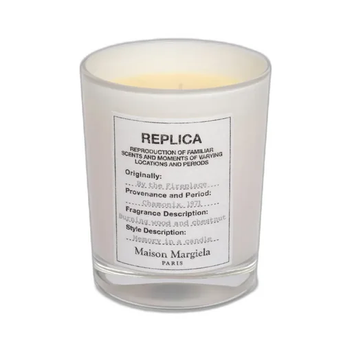 Replica By The Fireplace Candle