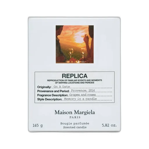 Replica On A Date Candle